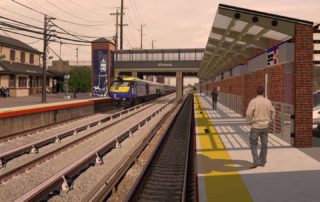 LIRR Third Track Project, Floral Park to Hicksville, NY