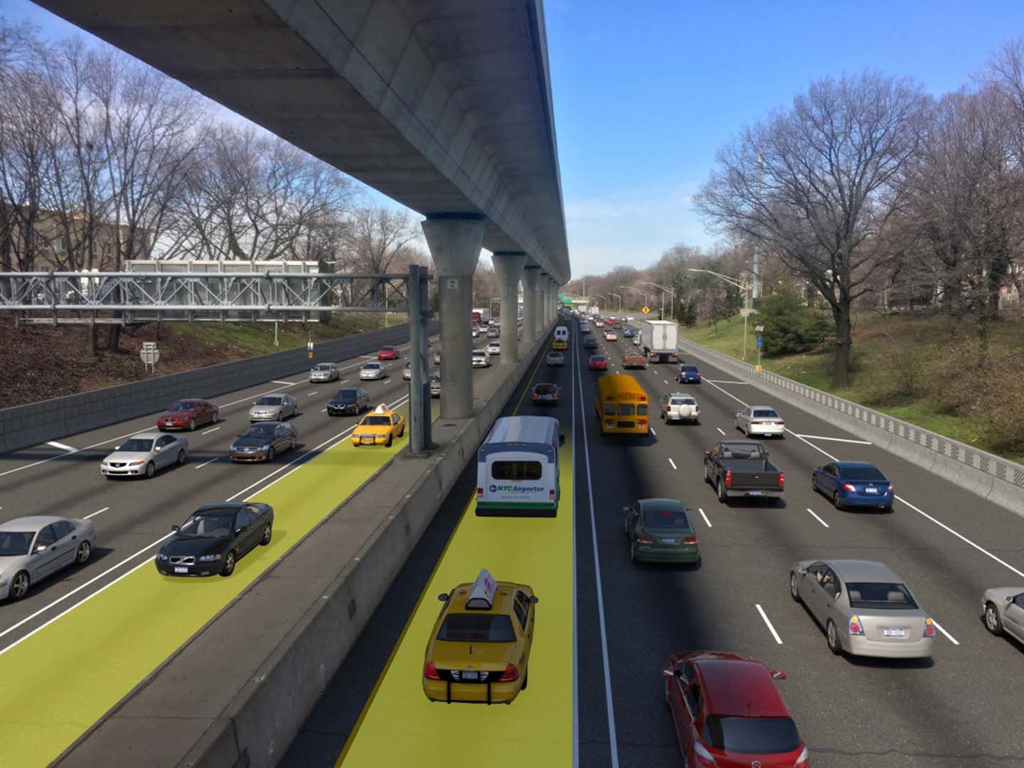 NYSDOT Van Wyck Expressway Capacity Improvements, Queens, NY